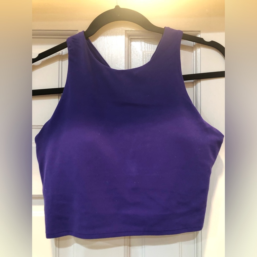 Athleta conscious crop bra A-C- medium